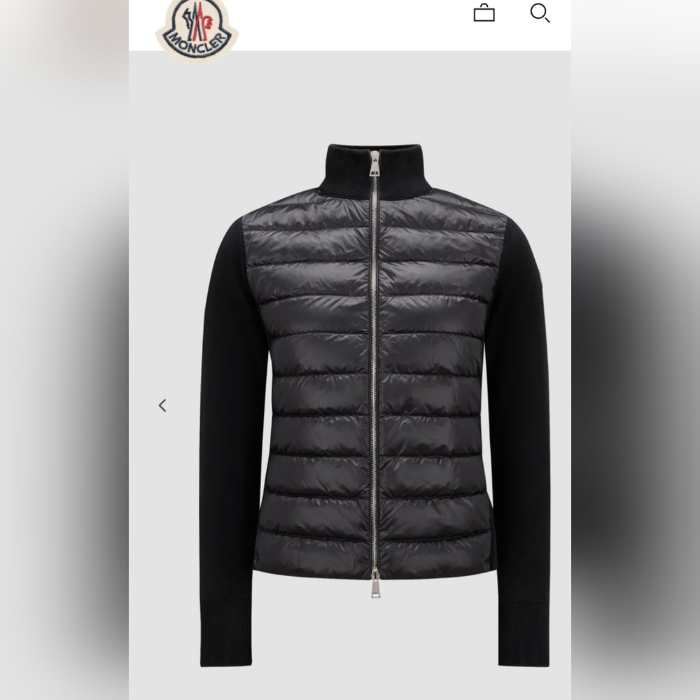NWOT Montclair jacket. Black women's small. Has stretch